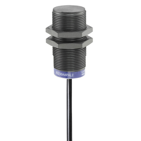 TES Electric Inductive Proximity Plastic Barrel Sensor; 30mm; Non-Embeddable; 24-240AC/DC; NO; 2-Wire AC/DC; 2m Potted Cable